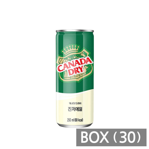 [BOX-30can]카나다 드라이 진저에일 250ml